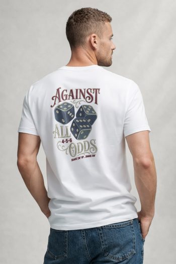 Against All Odds, T-Shirt σε Λευκό Χρώμα