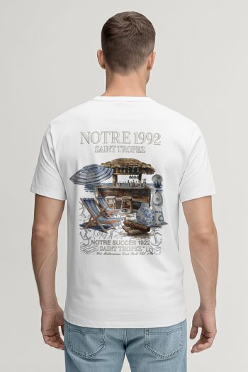 Notre 1992, T-Shirt σε Λευκό Χρώμα