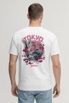 Tokyo Pink, T-Shirt σε Λευκό Χρώμα