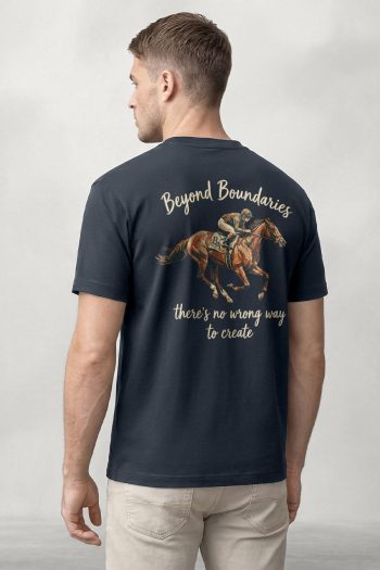 Beyond Boundaries Rider, T-Shirt σε Μπλε Χρώμα