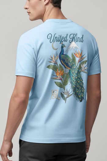 UK Peacock, T-Shirt σε Γαλάζιο Χρώμα