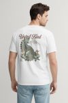 UK Tropical Peak, T-Shirt σε Λευκό Χρώμα