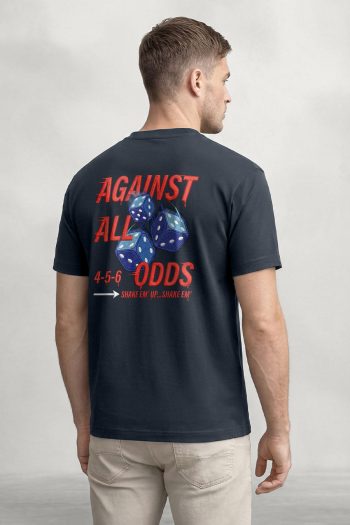 Against All Odds 456, T-Shirt σε Μπλε Χρώμα