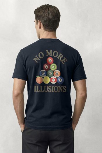 No More Illusions Pool, T-Shirt σε Μπλε Χρώμα