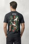 Japan Crane, T-Shirt σε Iron Grey Χρώμα