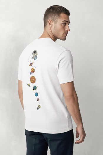 Planet Drop, T-Shirt σε Λευκό Χρώμα