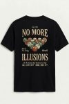 No More Illusions T-Shirt σε Μαύρο Χρώμα