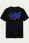 Famous Blue, T-Shirt σε Μαύρο Χρώμα