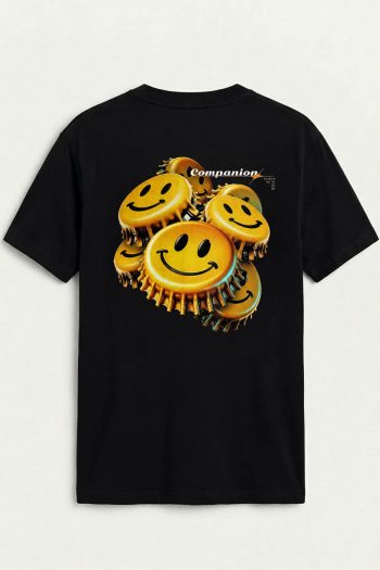 Companion, T-Shirt σε Μαύρο Χρώμα
