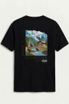 Chamonix 1924, T-Shirt σε Μαύρο Χρώμα