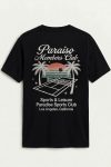 Paraiso Members Club, T-Shirt σε Μαύρο Χρώμα
