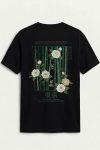 Kanagawa Tokyo, T-Shirt σε Μαύρο Χρώμα