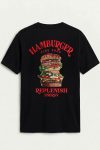 Hamburger Energy, T-Shirt σε Μαύρο Χρώμα