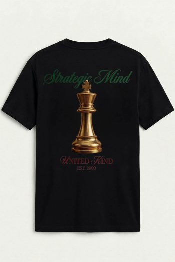 Strategic Mind, T-Shirt σε Μαύρο Χρώμα