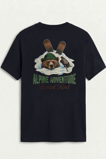 Alpine Adventure, T-Shirt σε Μπλε Χρώμα