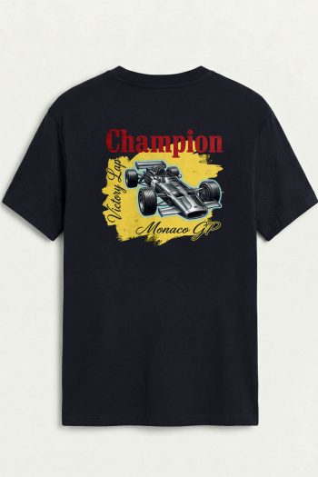 Monaco GP Champion, T-Shirt σε Μπλε Χρώμα