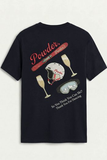 Powder, T-Shirt σε Μπλε Χρώμα
