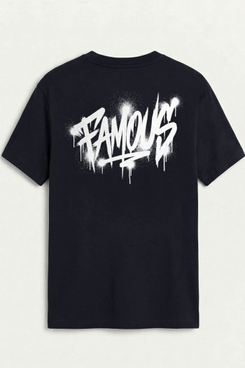 Famous, T-Shirt σε Μπλε Χρώμα