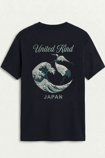 UK Crane Wave, T-Shirt σε Μπλε Χρώμα