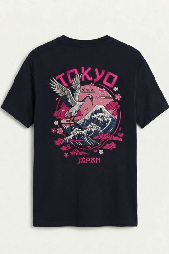 Tokyo Pink, T-Shirt σε Μπλε Χρώμα