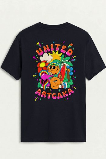 United Artcaka, T-Shirt σε Μπλε Χρώμα