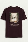 Chalet Club, T-Shirt σε Μπορντώ Χρώμα