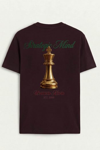 Strategic Mind, T-Shirt σε Μπορντώ Χρώμα