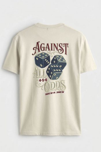 Against All Odds, T-Shirt σε Εκρού Χρώμα