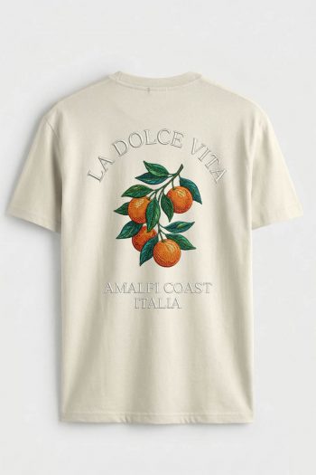 La Dolce Vita Amalfi, T-Shirt σε Εκρού Χρώμα