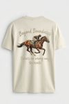 Beyond Boundaries Rider, T-Shirt σε Εκρού Χρώμα