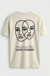 Love Chaser, T-Shirt σε Εκρού Χρώμα