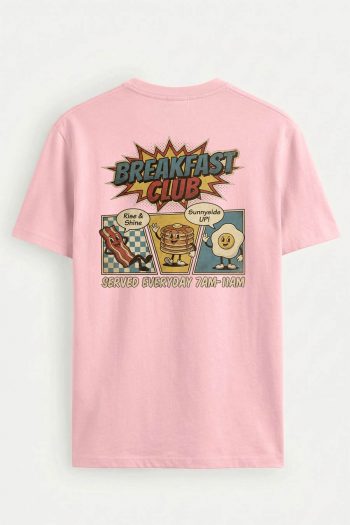 Breakfast Club, T-Shirt σε Ροζ Χρώμα