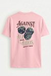 Against All Odds, T-Shirt σε Ροζ Χρώμα