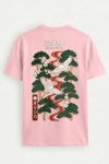 Japan Crane, T-Shirt σε Ροζ Χρώμα