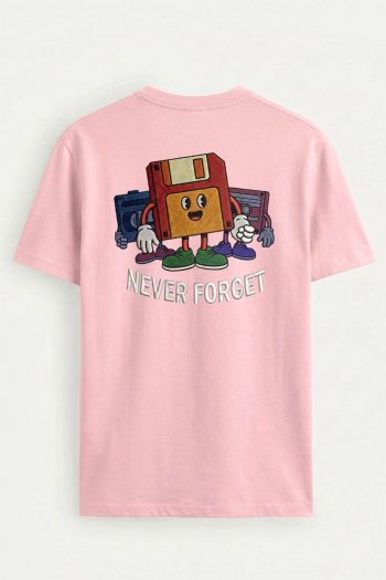Hard Drive Memories, T-Shirt σε Ροζ Χρώμα