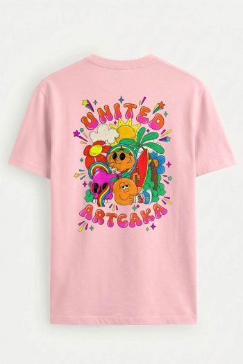 United Artcaka, T-Shirt σε Ροζ Χρώμα