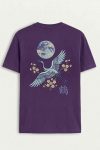 Wild Crane Moon, T-Shirt σε Μωβ Χρώμα