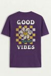 Good Vibes Always, T-Shirt σε Μωβ Χρώμα