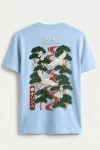 Japan Crane, T-Shirt σε Γαλάζιο Χρώμα