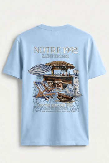 Notre 1992, T-Shirt σε Γαλάζιο Χρώμα