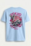 Tokyo Pink, T-Shirt σε Γαλάζιο Χρώμα