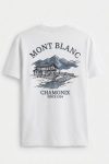 Mont Blanc Resort, T-Shirt σε Λευκό Χρώμα