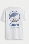 Capri Umbrella, T-Shirt σε Λευκό Χρώμα