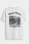 Chamonix Retro, T-Shirt σε Λευκό Χρώμα