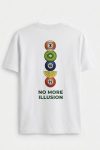 No More Illusions Line, T-Shirt σε Λευκό Χρώμα