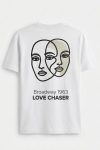 Love Chaser, T-Shirt σε Λευκό Χρώμα