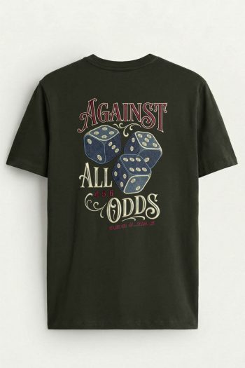 Against All Odds, T-Shirt σε Χακί Χρώμα