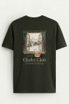 Chalet Club, T-Shirt σε Χακί Χρώμα