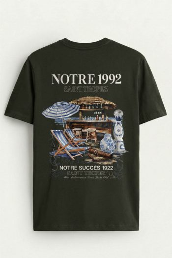 Notre 1992, T-Shirt σε Χακί Χρώμα