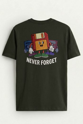 Hard Drive Memories, T-Shirt σε Χακί Χρώμα